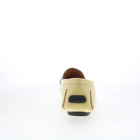 Mezlan Miami 7410 Mens Yellow Leather Loafers & Slip Ons Casual Shoes