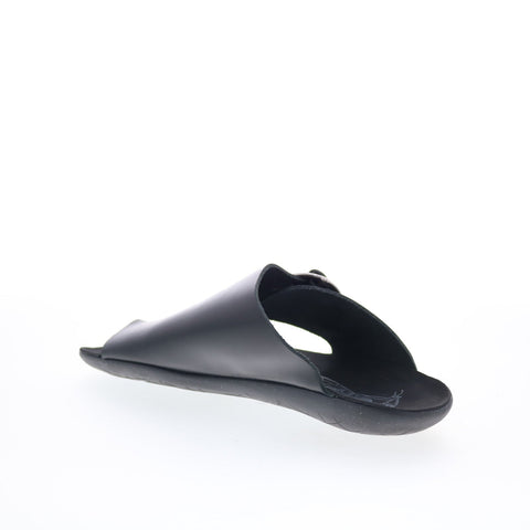 Fly London Mica MICA758FLY-000 Womens Black Slides Sandals Shoes