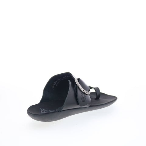 Fly London Mica MICA758FLY-000 Womens Black Slides Sandals Shoes