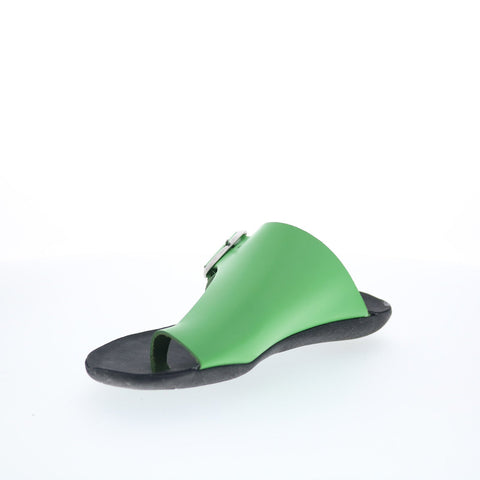 Fly London Mica MICA758FLY-009 Womens Green Slides Sandals Shoes