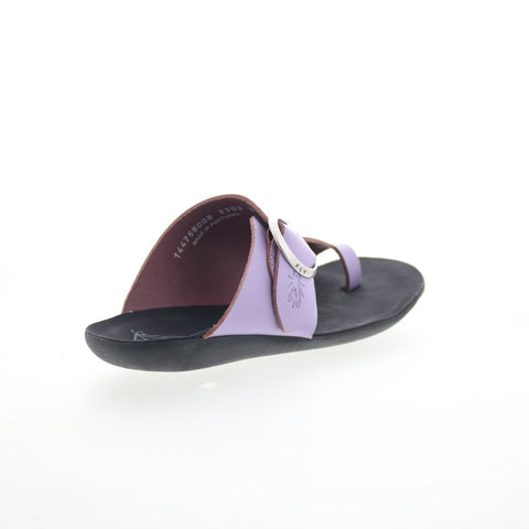 Fly London Mica MICA758FLY-008 Womens Purple Leather Slides Sandals Shoes