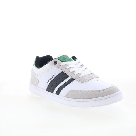 DVS Milan ST DV03130102 Mens White Leather Skate Inspired Sneakers Shoes