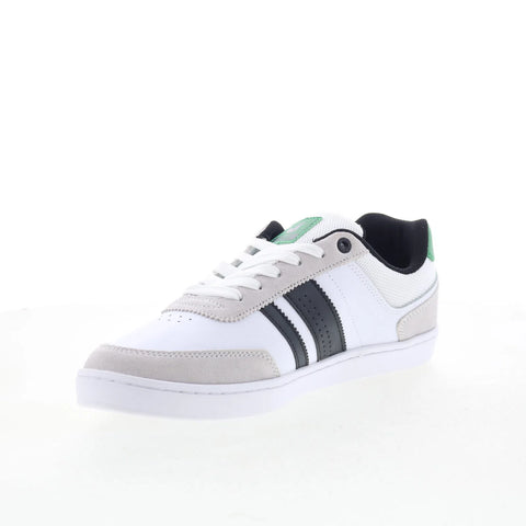 DVS Milan ST DV03130102 Mens White Leather Skate Inspired Sneakers Shoes