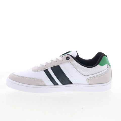 DVS Milan ST DV03130102 Mens White Leather Skate Inspired Sneakers Shoes