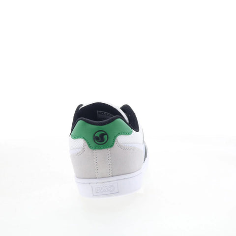 DVS Milan ST DV03130102 Mens White Leather Skate Inspired Sneakers Shoes
