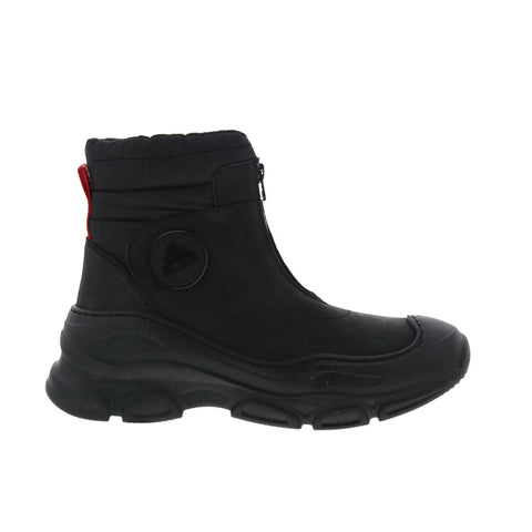 Pajar Milkyway PDPAB00360.01 Womens Black Leather Ankle & Booties Boots