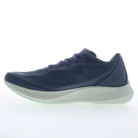 Saucony Mirage Flow S18214-4 Womens Blue Mesh Athletic Running Shoes