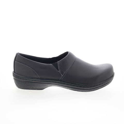 Klogs Mission MISSION Womens Brown Leather Clogs Flats Shoes