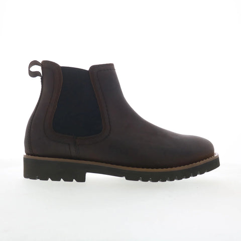 Rockport Mitchell CI9789 Mens Brown Wide Leather Pull On Chelsea Boots