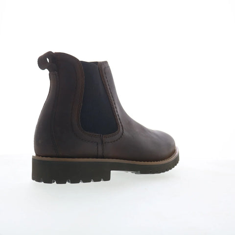 Rockport Mitchell CI9789 Mens Brown Wide Leather Pull On Chelsea Boots