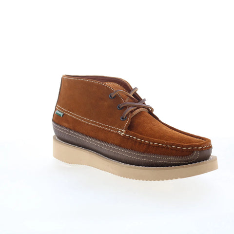 Sebago Miwak Suede Canoe Moc 741172W-A5W Mens Brown Suede Chukkas Boots