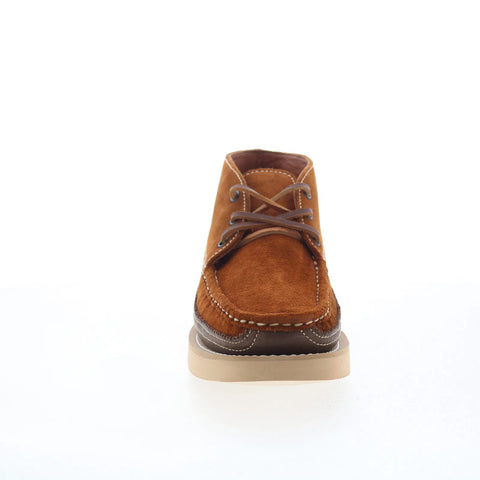 Sebago Miwak Suede Canoe Moc 741172W-A5W Mens Brown Suede Chukkas Boots