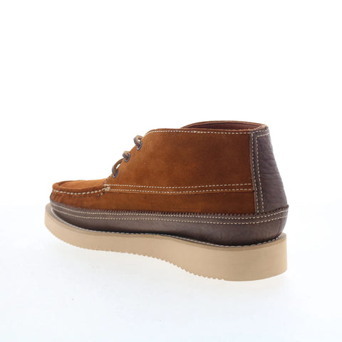 Sebago Miwak Suede Canoe Moc 741172W-A5W Mens Brown Suede Chukkas Boots