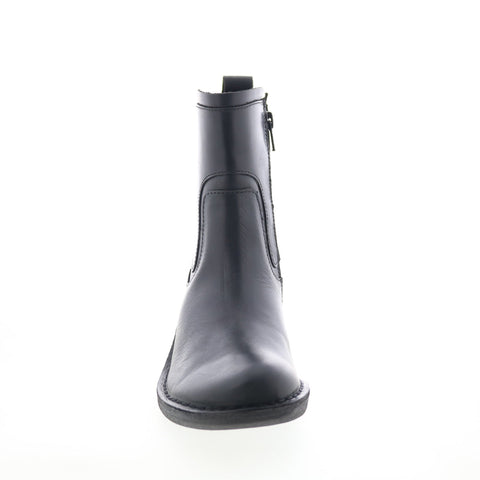 Fly London Mizi MIZI102FLY-000 Womens Black Leather Casual Dress Boots