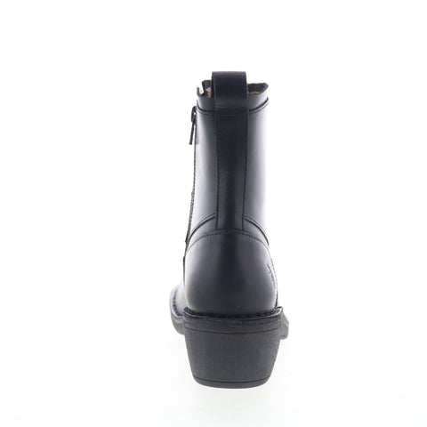 Fly London Mizi MIZI102FLY-000 Womens Black Leather Casual Dress Boots