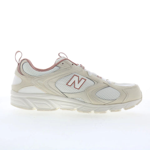 New Balance ML408 ML408LP Mens Beige Leather Lifestyle Sneakers Shoes