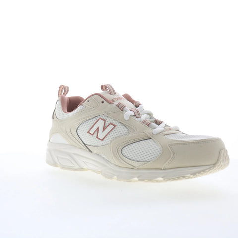 New Balance ML408 ML408LP Mens Beige Leather Lifestyle Sneakers Shoes