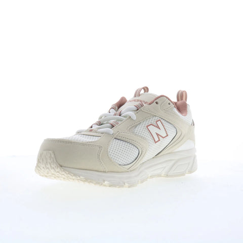 New Balance ML408 ML408LP Mens Beige Leather Lifestyle Sneakers Shoes