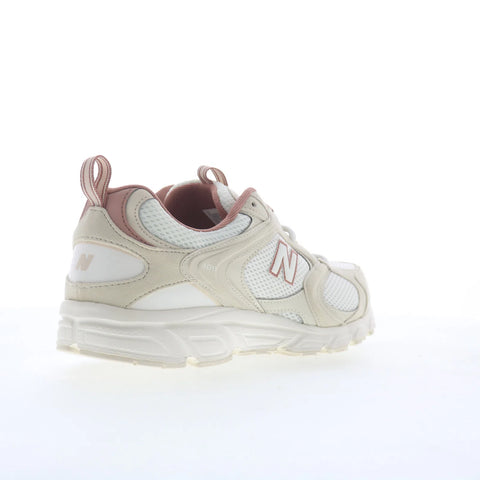 New Balance ML408 ML408LP Mens Beige Leather Lifestyle Sneakers Shoes