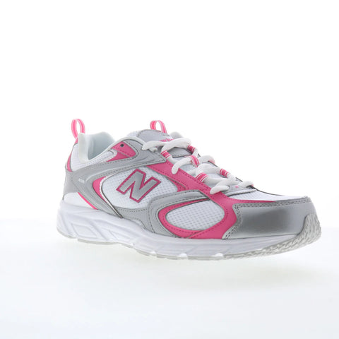 New Balance ML408 ML408NP Mens Silver Leather Lifestyle Sneakers Shoes