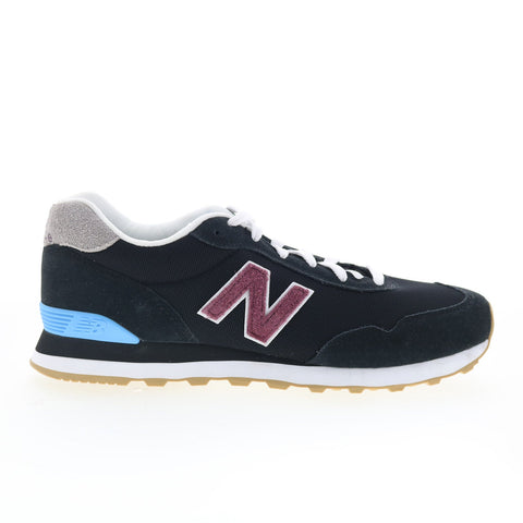 New Balance 515v3 ML515BU3 Mens Black Suede Lifestyle Sneakers Shoes