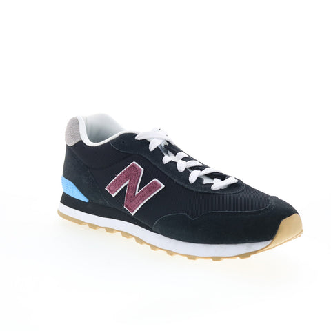 New Balance 515v3 ML515BU3 Mens Black Suede Lifestyle Sneakers Shoes