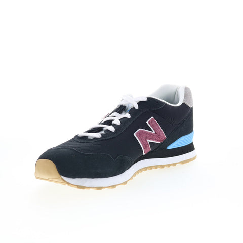 New Balance 515v3 ML515BU3 Mens Black Suede Lifestyle Sneakers Shoes
