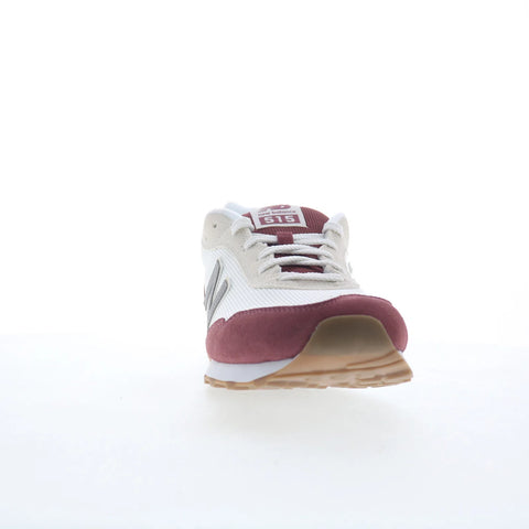 New Balance 515 ML515TWT Mens Red Suede Lifestyle Sneakers Shoes