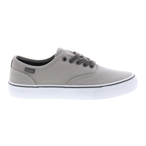 Lugz Lear MLEARC-0435 Mens Gray Canvas Lace Up Lifestyle Sneakers Shoes