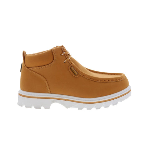 Lugz Mantle Mid MMANTMGD-2059 Mens Brown Nubuck Lace Up Chukkas Boots