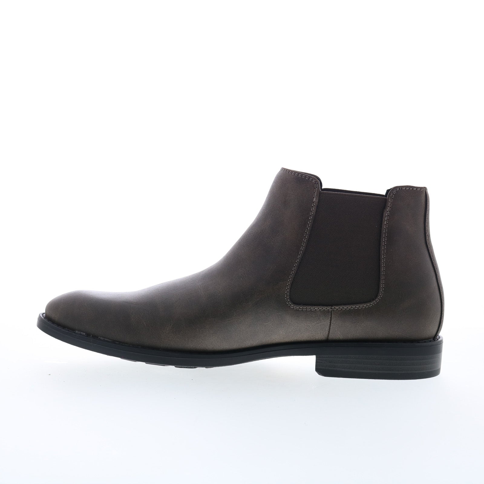 Title: Madden Men Steve Madden Maxxin Faux Nubuck Leather Chelsea Boots NWOB Siz HAYNES Brown Leather Men main image 4