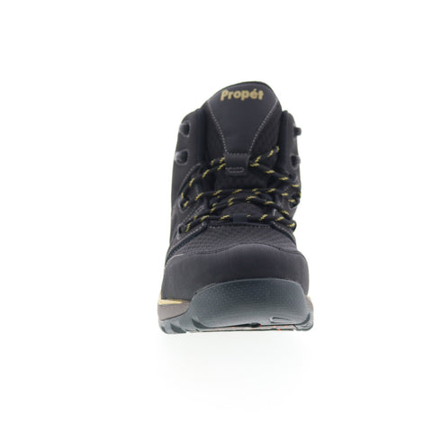 Propet Veymont MOA022S Mens Black Extra Extra Wide 6E Casual Dress Boots