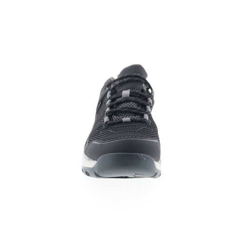 Propet Vestrio MOA042M Mens Black Leather Lace Up Lifetsyle Sneakers Shoes