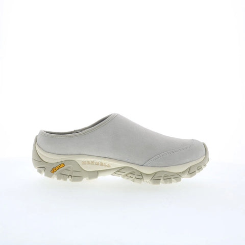 Merrell Moab Retro Slide 1 TRL J005308 Womens Gray Suede Clog Flats Shoes