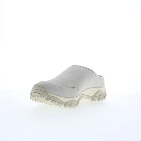 Merrell Moab Retro Slide 1 TRL J005308 Womens Gray Suede Clog Flats Shoes