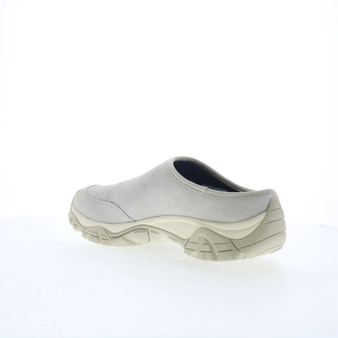 Merrell Moab Retro Slide 1 TRL J005308 Womens Gray Suede Clog Flats Shoes