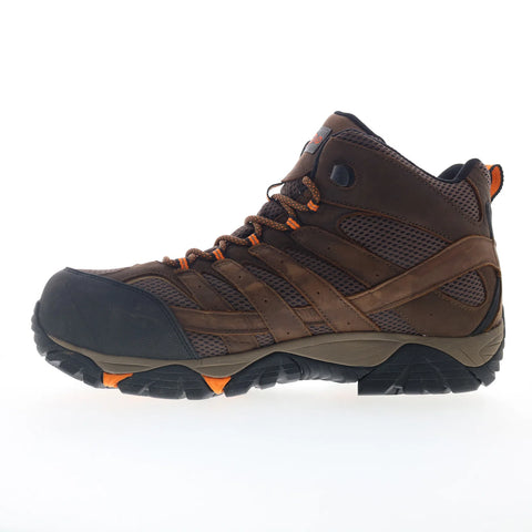 Merrell Moab Vertex Mid WP Composite Toe Mens Brown Wide Work & Safety Boots