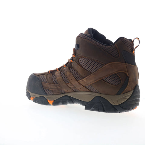 Merrell Moab Vertex Mid WP Composite Toe Mens Brown Wide Work & Safety Boots