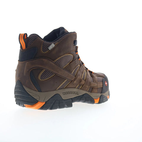 Merrell Moab Vertex Mid WP Composite Toe Mens Brown Wide Work & Safety Boots