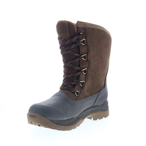 Original Muck Artic Outpost Lace AG MOLV900 Mens Brown Leather Winter Boots
