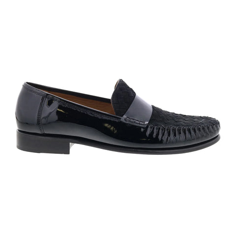 Robert Zur Monaco Penny Tuxedo Mens Black Loafers & Slip Ons Penny Shoes