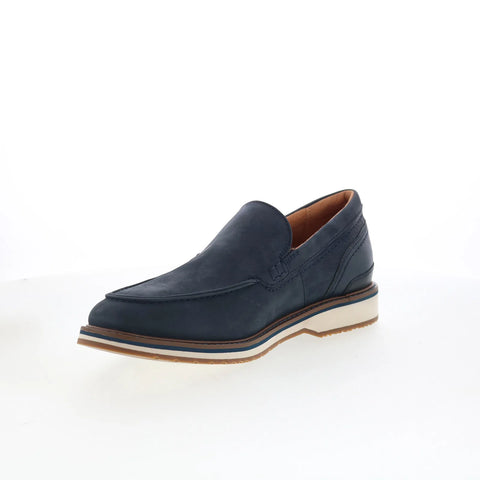 Clarks Monahan Step 26181377 Mens Blue Loafers & Slip Ons Casual Shoes