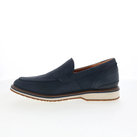 Clarks Monahan Step 26181377 Mens Blue Loafers & Slip Ons Casual Shoes