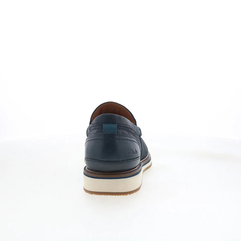 Clarks Monahan Step 26181377 Mens Blue Loafers & Slip Ons Casual Shoes