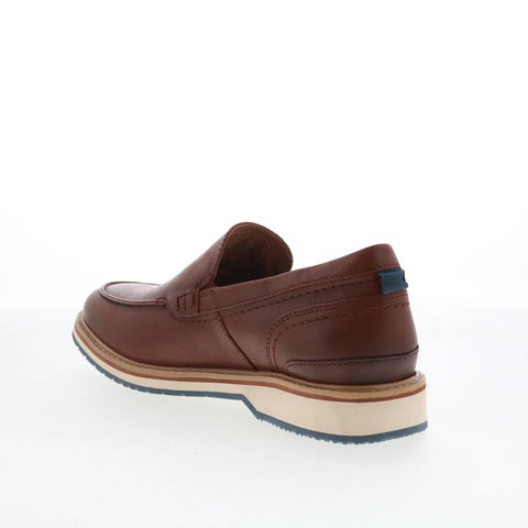 Clarks Monahan Step 26181378 Mens Brown Loafers & Slip Ons Casual Shoes