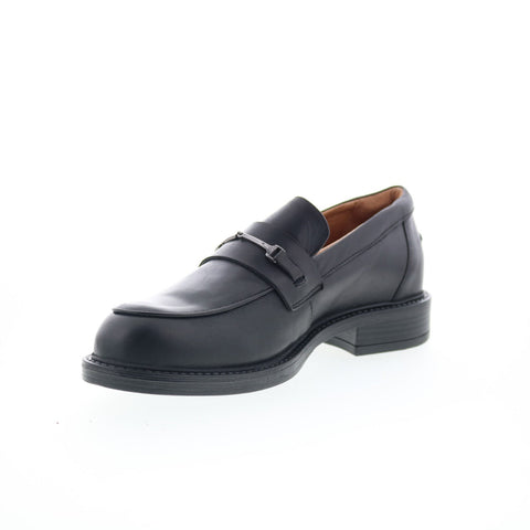 Miz Mooz Monnie Womens Black Leather Loafers & Slip Ons Casual Shoes