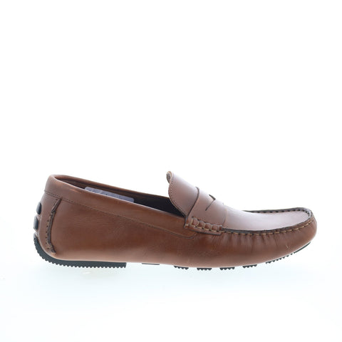 Studio Belvedere Monte Carlo Mens Brown Loafers & Slip Ons Moccasin Shoes