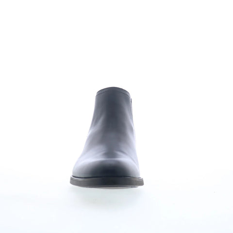 Steve Madden Montreux MONT10M1 Mens Black Leather Slip On Chelsea Boots