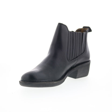 Fly London Moof MOOF103FLY-000 Womens Black Leather Ankle & Booties Boots