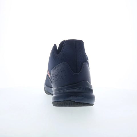 Reebok More Buckets Mens Blue Mesh Lace Up Athletic Basketball Shoes